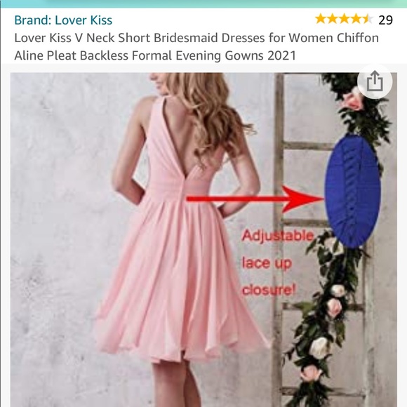 Cute Formal Evening Dress - Picture 8 of 9